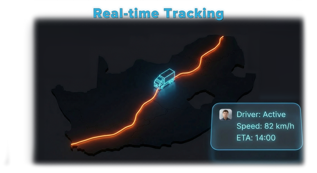 Precision Real-Time Tracking map